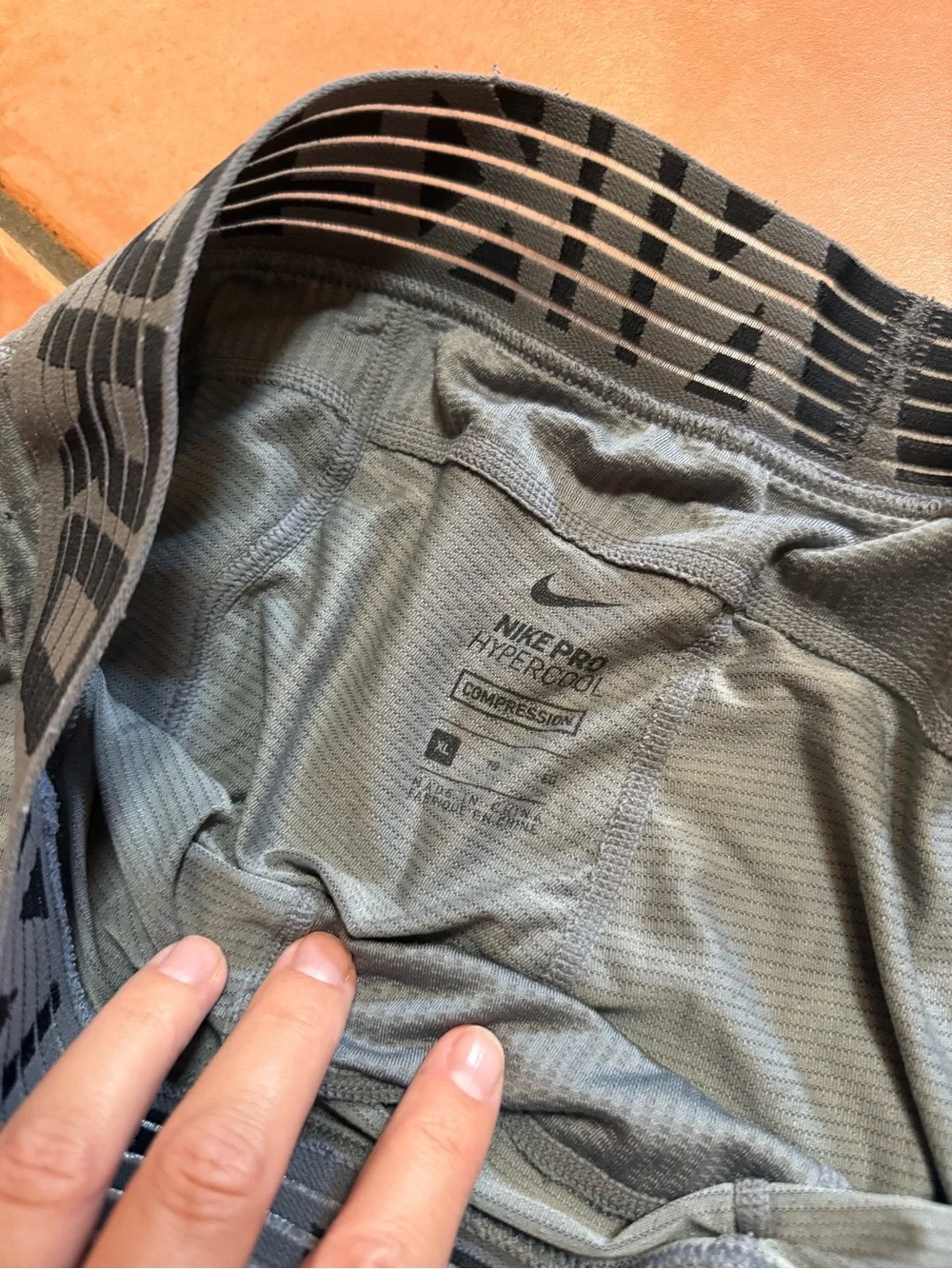 Men's Lightweight Performance compression Pants - gray